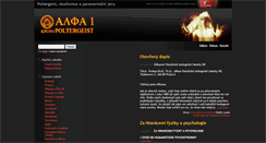 Desktop Screenshot of poltergeist.zjihlavy.cz